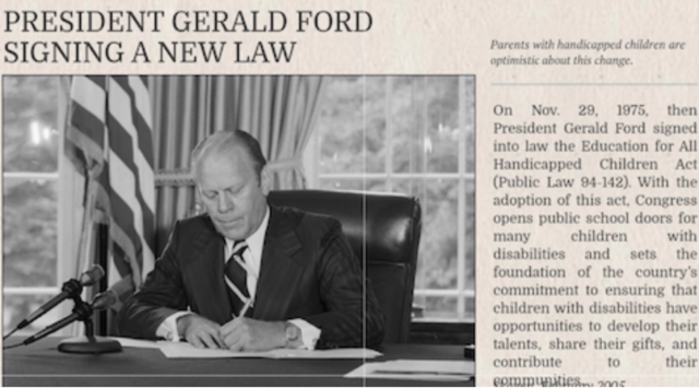 Education for All Handicapped Children Act of 1975