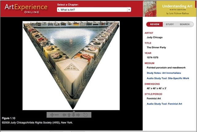 Chicago, Judy: The Dinner Party