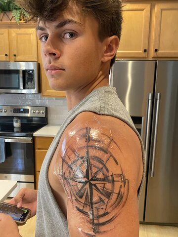 At 17 got my first tattoo