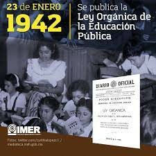 Se promulga la Ley Orgánica de la Educación Pública