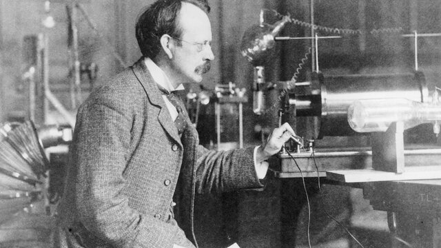 Electrons were discovered in 1897