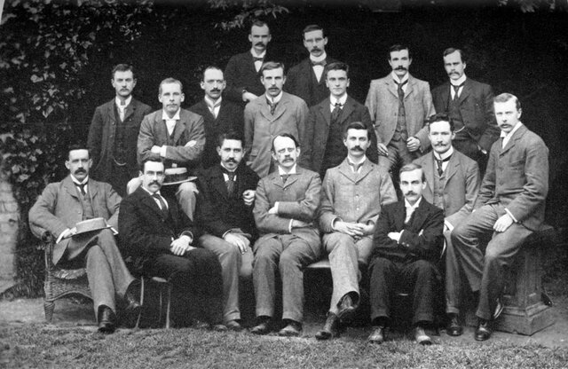 Rutherford team discover the nucleus