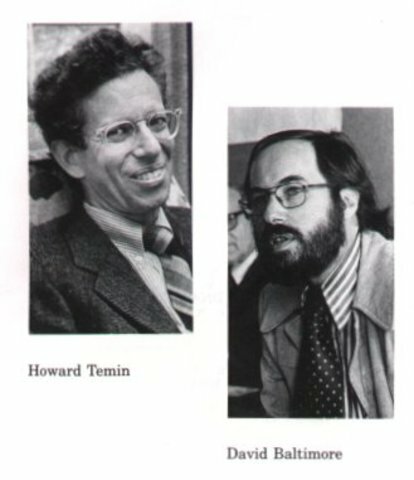 Descubrimientos de Howard Martin Temin y David Baltimore