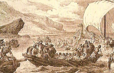 Se construyen los puertos fenicios de Tiro y Sidón, los más antiguos en la historia