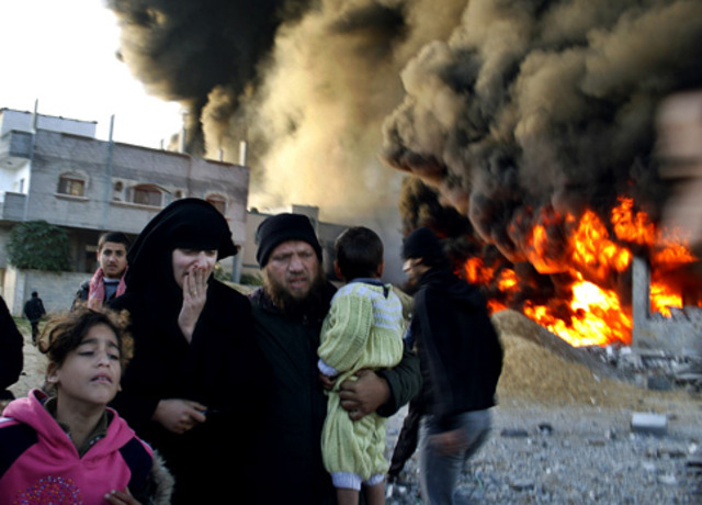 Israël valt Gazastrook binnen