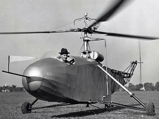 En América Igor I. Sikorsky fabrica el primer helicóptero funcional