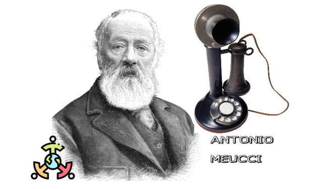 The telephone. Antonio Meucci