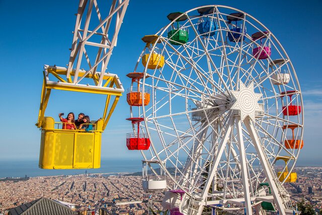 Primera vegada al tibidabo