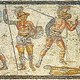 Gladiators from the zliten mosaic 3