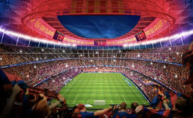 El meu primer cop al camp nou