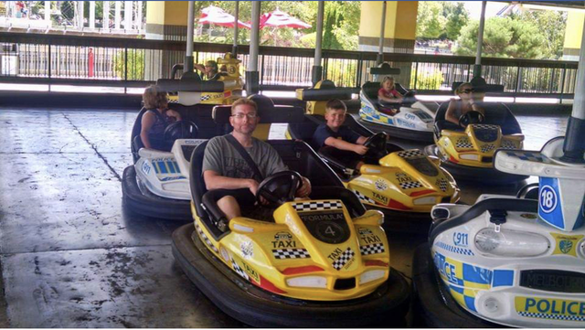 Went on my first roller coaster at Michigan's adventure