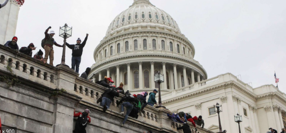 the capital was broken into