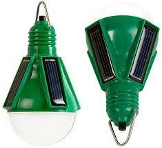 First solar lightbulb