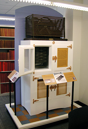 First electric refrigerator