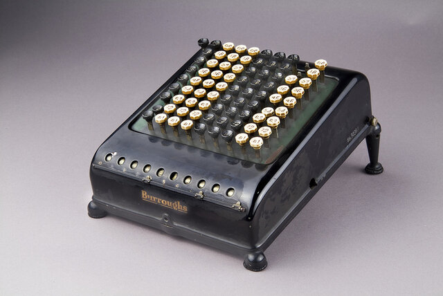 Burroughs Adding Machine (descendant de l'arithmomètre)