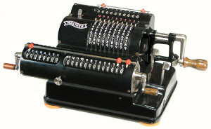 Walther Calculator (descendant de l'arithmomètre)