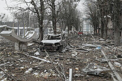 FET POLÍTIC: BOMBARDEIG A KIEV (UCRAÏNA)