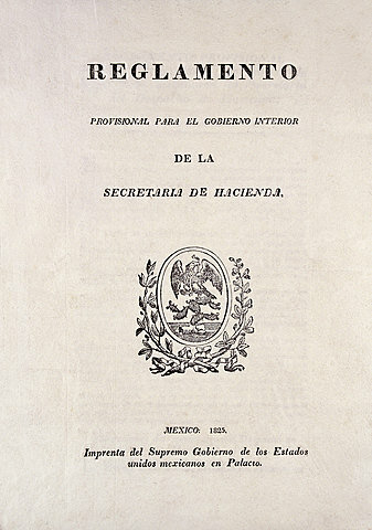 Primer Reglamento de la Hacienda Pública