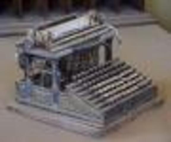 Invenção da máquina de escrever