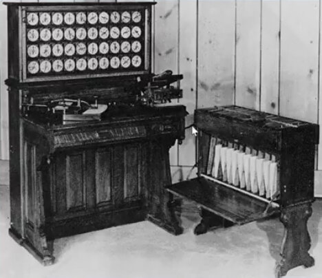 1890:Les tabulatrices de Hollerith