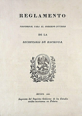 REGLAMENTO PROVISIONAL PARA EL GOBIERNO INTERIOR Y EXTERIOR DE LAS SECRETARÍAS DE ESTADO Y DEL DESPACHO UNIVERSAL