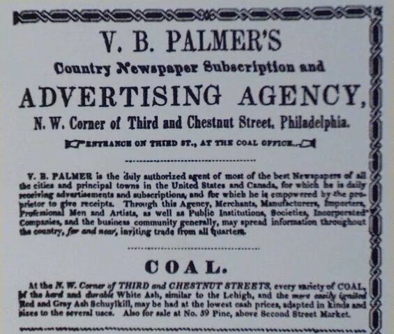 PRIMERA AGENCIA DE PUBLICIDAD EN ESTADOS UNIDOS