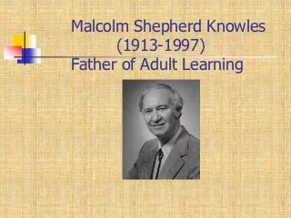 Malcolm Shepherd Knowles