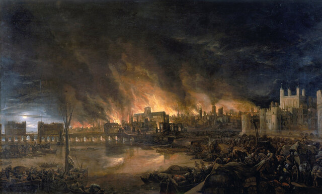 Grosses Feuer in London