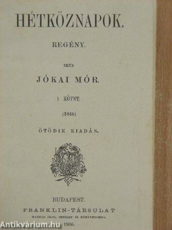 "Hétköznapok" megjelenése