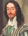 James I dies and his son Charles I accedes to the throne
