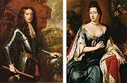 William of Orange (William II) and his wife Mary II proclaimed king and queen
