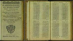 Tablas de Logaritmos y Rodillos de Napier