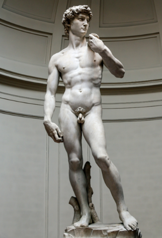 EL DAVID Culminación de la escultura