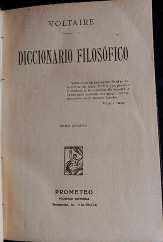 Dictionnaire Philosophique