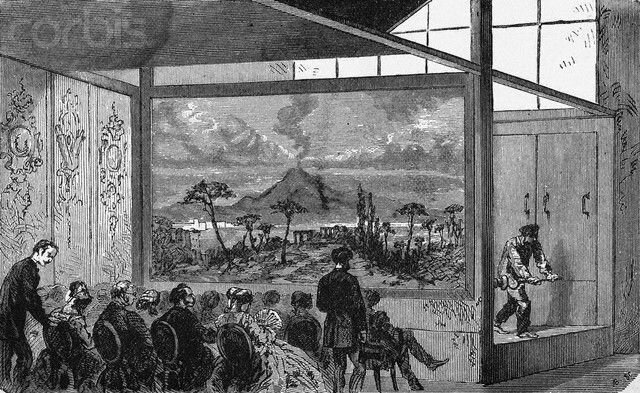 Diorama por Louis Daguerre