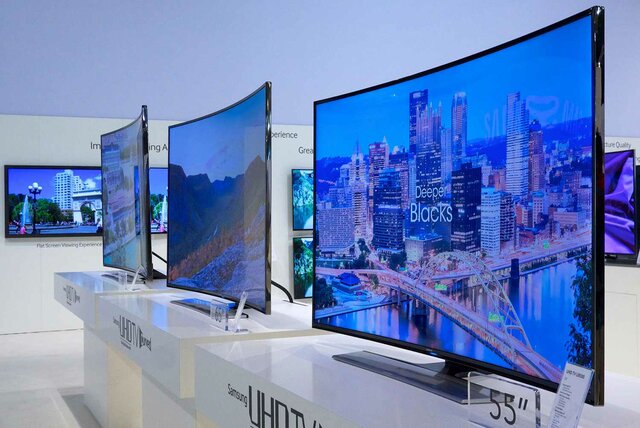 Curved TVs