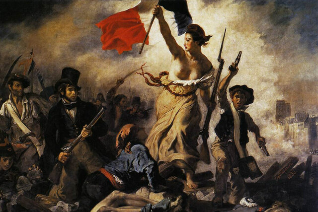 La Libertad guiando al pueblo