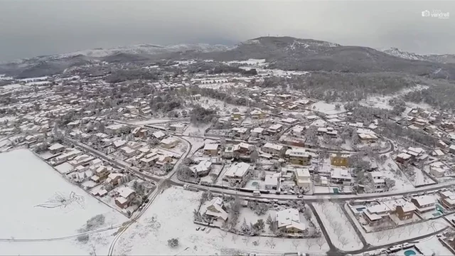 Fet climàtic: Gran nevada de Begues