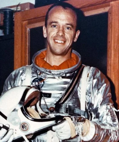 The First American Man in space