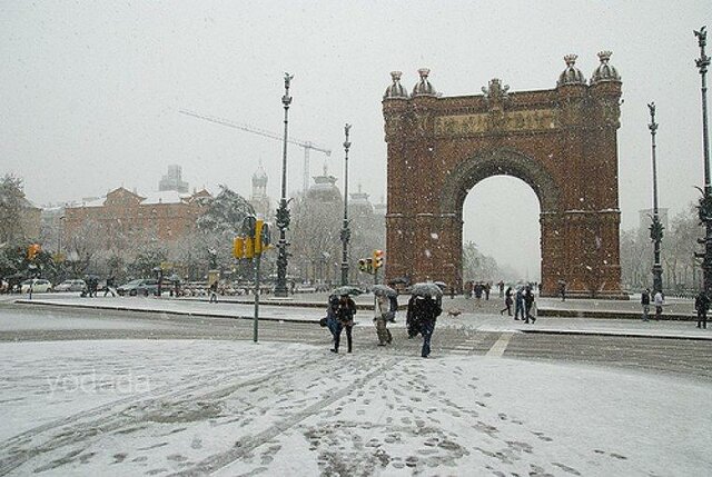 Gran nevada a Barcelona (climàtic)