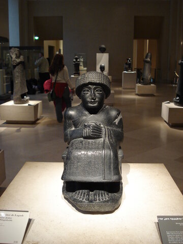 Estatua sedente del príncipe Gudea