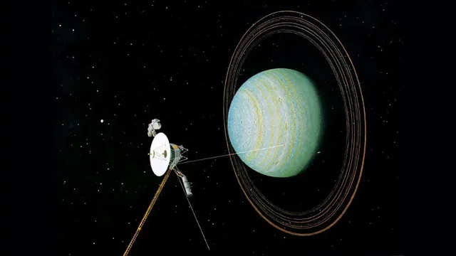 The first and only flyby on Uranus