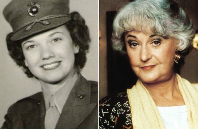 Bea Arthur US Marine