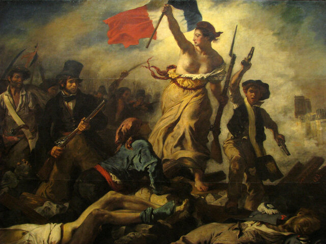 La Libertad guiando al pueblo