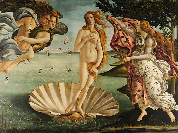 Nascita di Venere, Botticelli