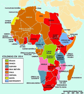 Colonización de África.