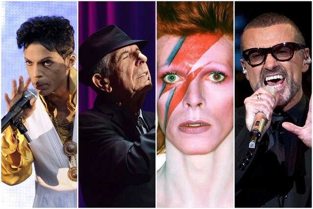 MORT DE BOWIE, LEONARD COHEN, PRINCE I GEORGE MICHAEL (CULTURAL)