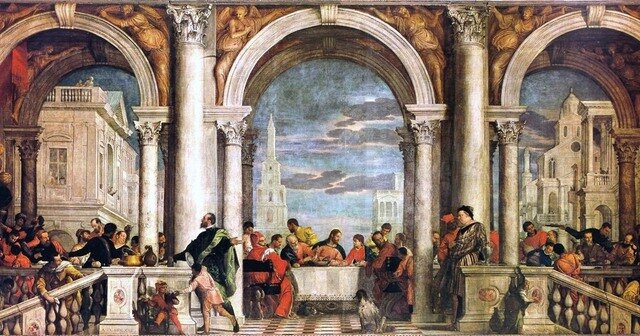 Cena a casa di Levi, Veronese