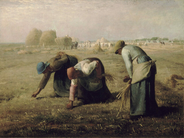 Le Spigolatrici - Jean-François Millet​