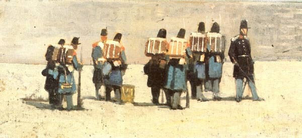 Soldati Francesi - Giovanni Fattori